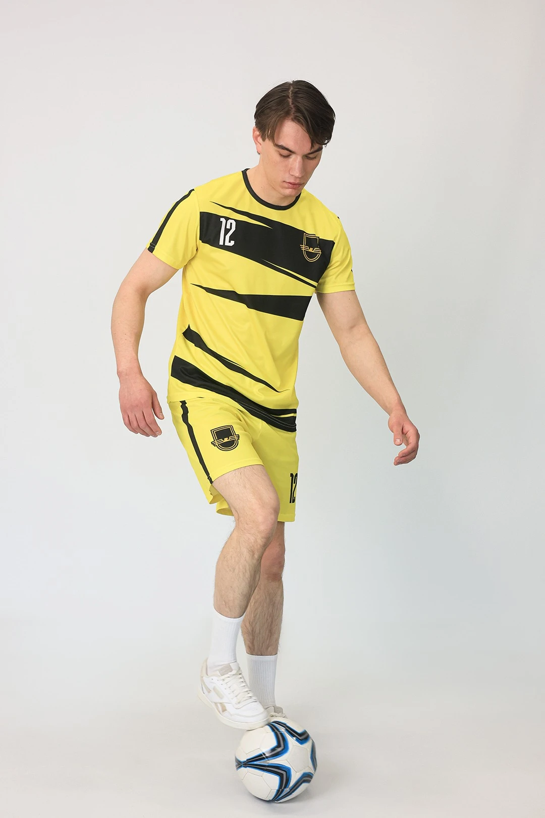 Футбольная форма Эйр мужская комбинированная, с полной запечаткой "Vasilyev 12"#5