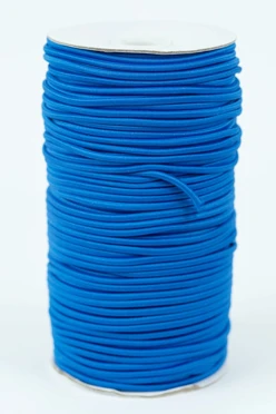 Купить резинку шляпную 100% пэ, 3 мм, василек