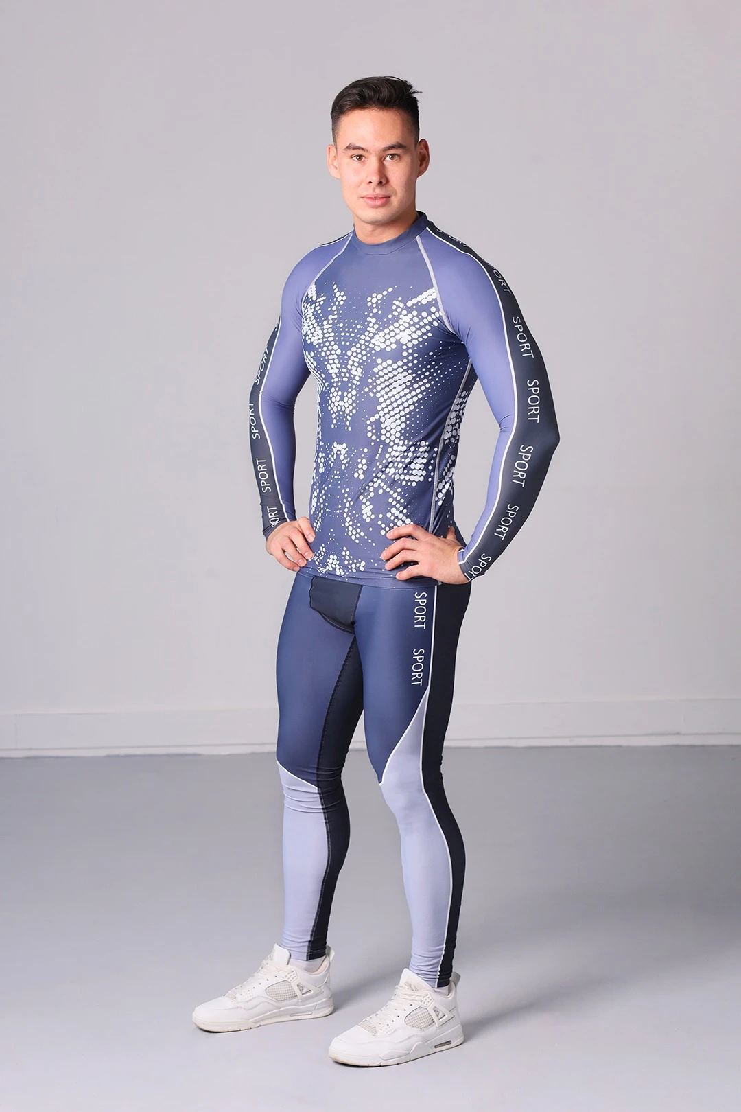 Тайтсы мужские с принтом "Going"