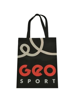 Купить сумку Айрис из льна 30х40, печать с одной стороны "Geo sport"