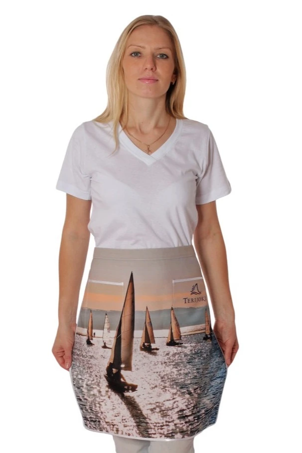 Передник Айс Бокс с прямым низом, с полной запечаткой#5