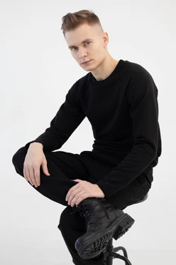 Купить толстовку Мигель из футера унисекс черную