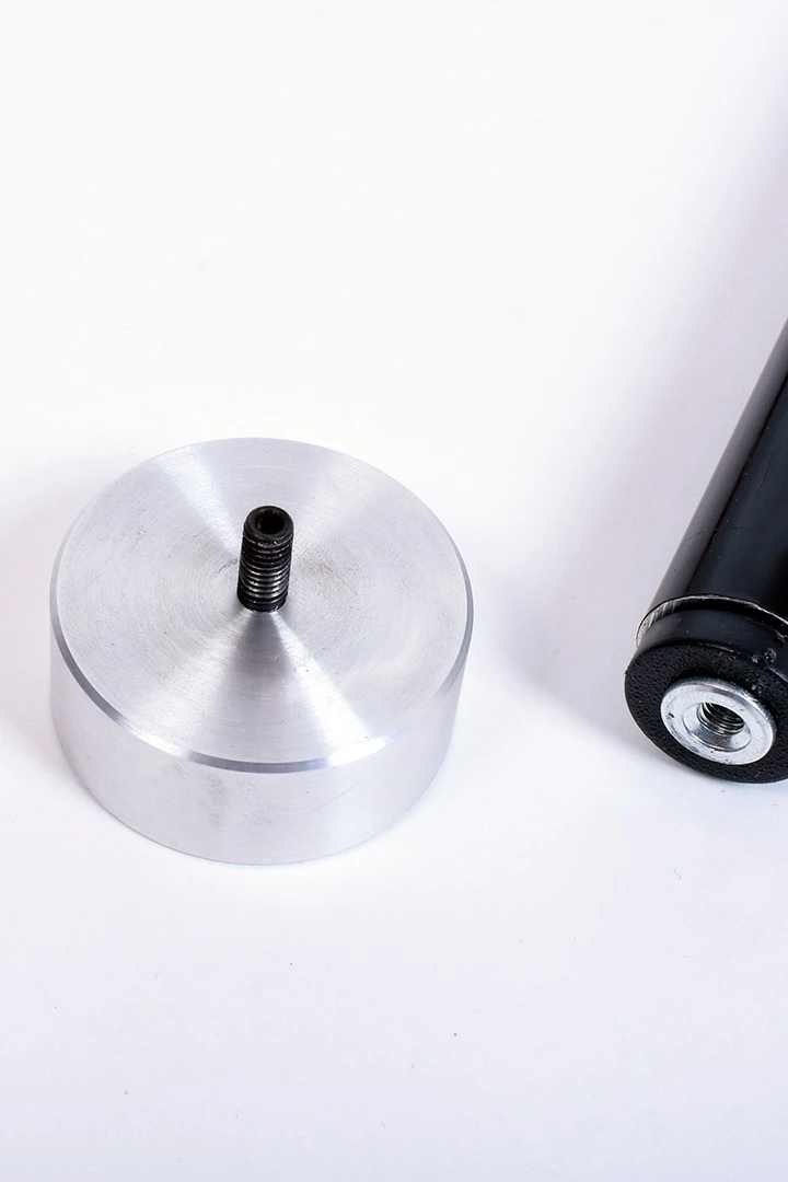 Древко металлическое черное 2,25 м, Ø 25 мм#1