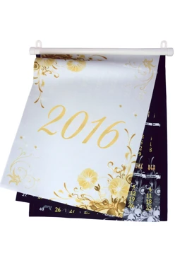 Купить календарь из полиэстера перекидной 30x40 см