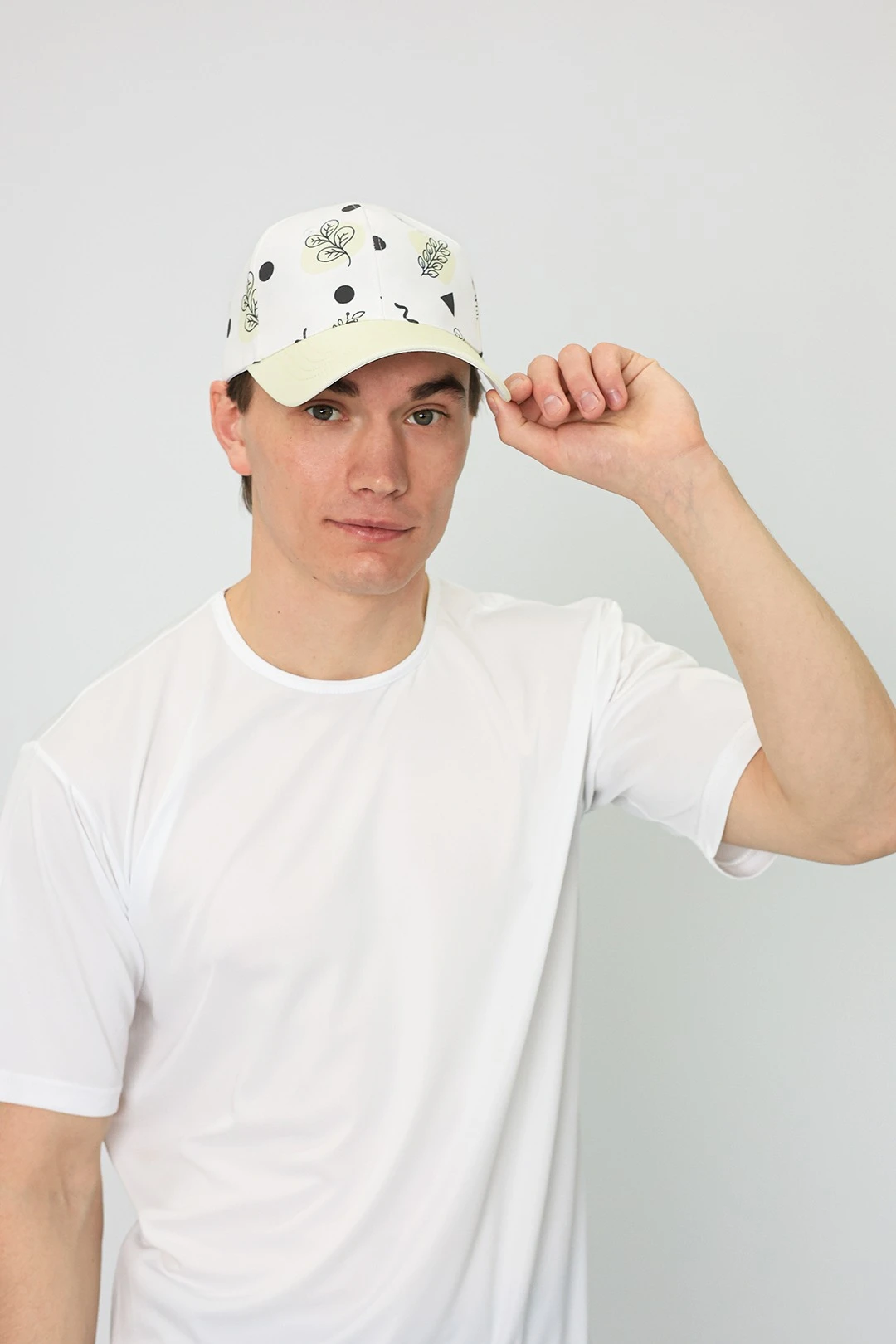 Бейсболка Соло шестиклинка, взрослая с полной запечаткой (хлопок)#3