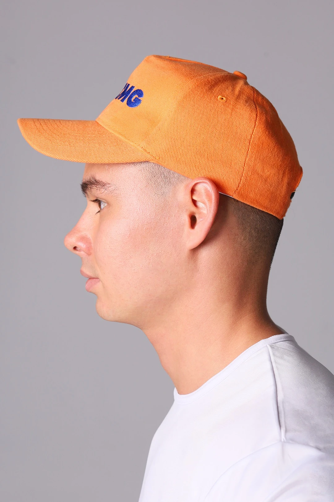 Бейсболка Спайк пятиклинка взрослая, однотонная (хлопок) "XCMG"#1