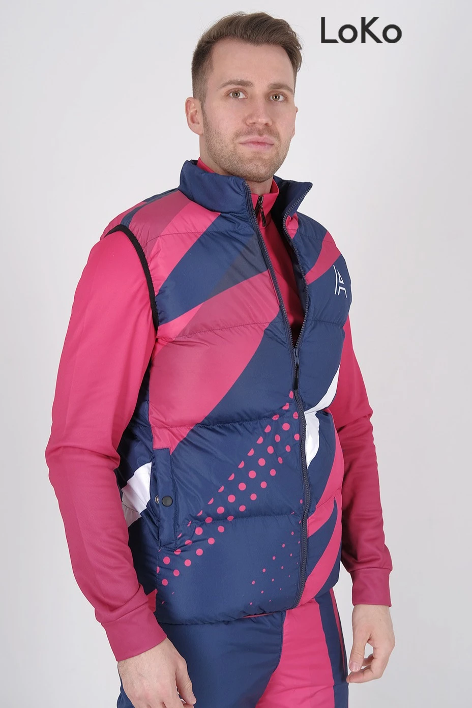 Купить жилет Морган Лайт без капюшона со стежкой унисекс