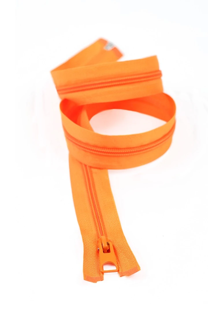 Молния спиральная разъемная 40 см, тип 5, оранжевая#5