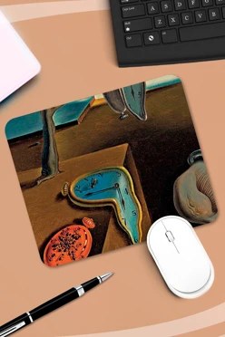 Купить коврик для мыши прямоугольный c принтом "Memory Persistence" Купить коврик для мыши прямоугольный c принтом "Memory Persistence"