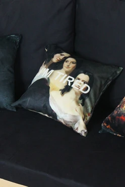 Подушка 30х30 см, с принтом "Ermine"#2