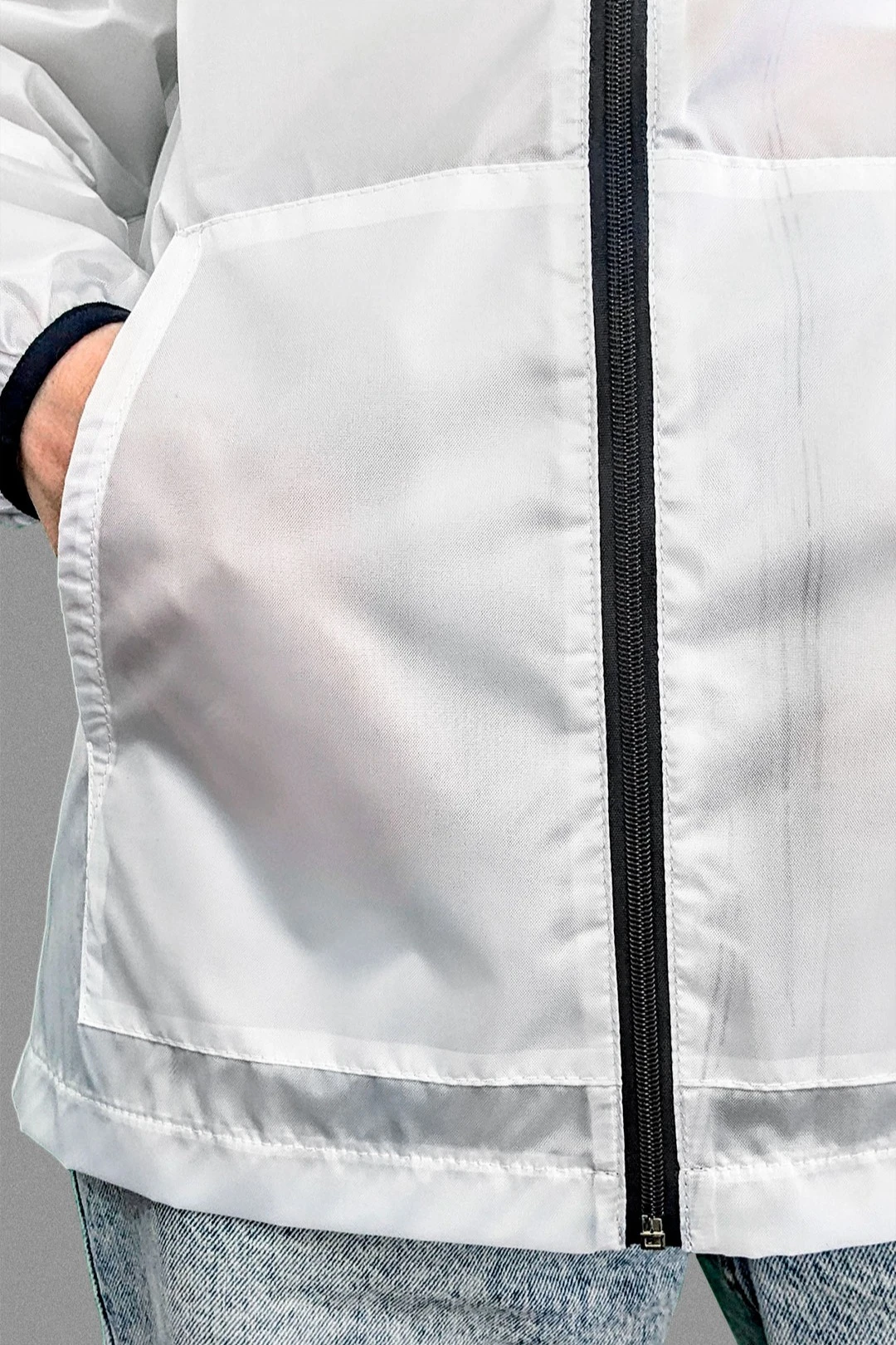 Ветровка УЦЕНКА унисекс однотонная#4