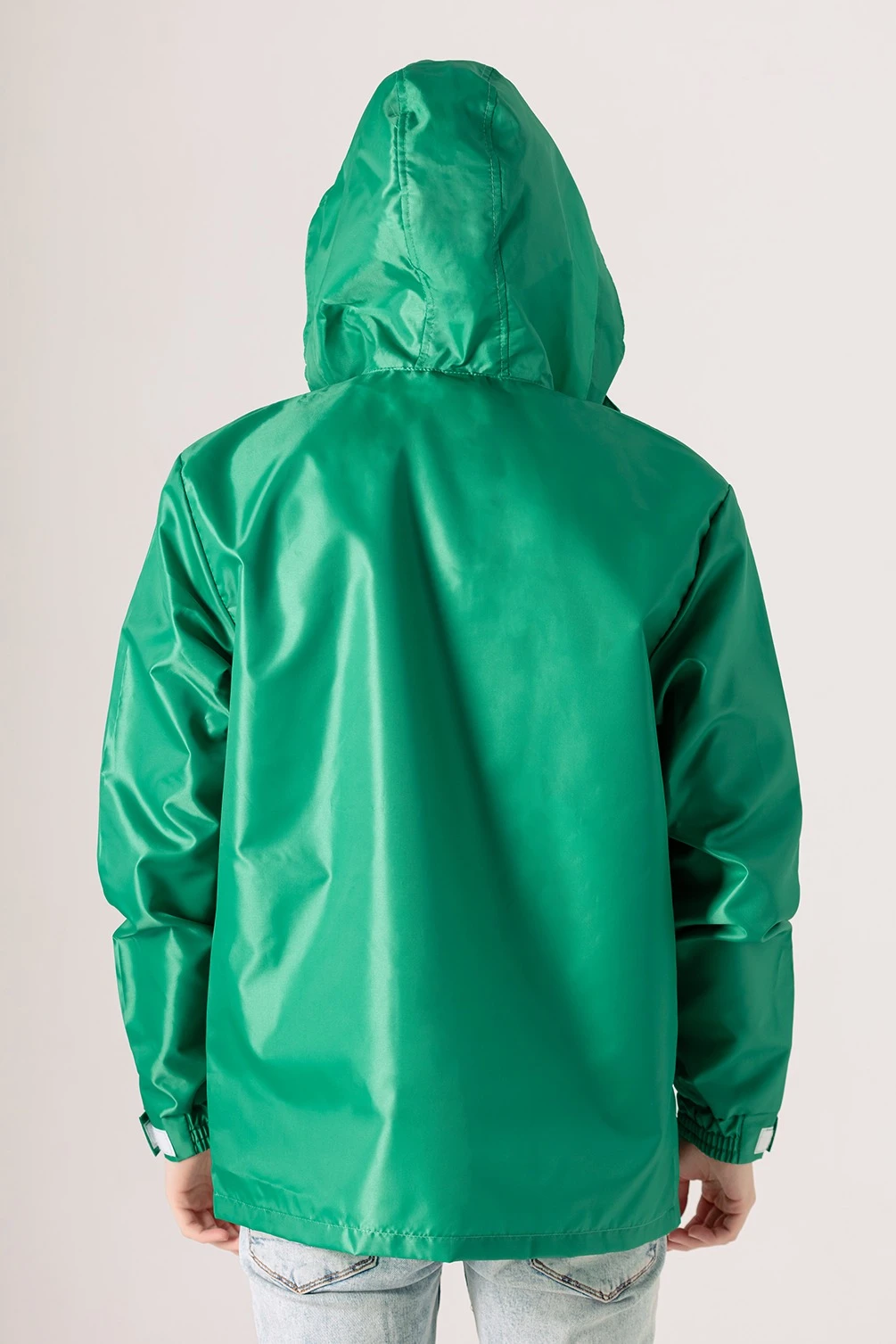 Ветровка Рэйн унисекс, однотонная зеленая#1 Ветровка Рэйн унисекс, однотонная зеленая#1