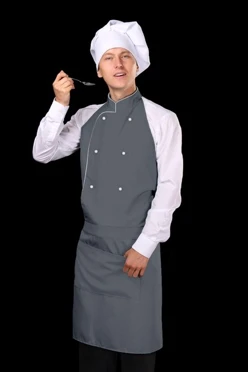 Купить фартук Бейкер серый