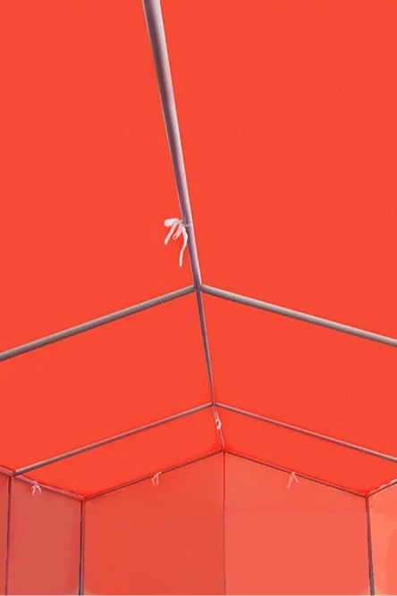 Тент с козырьком 2х6 м, однотонный#2