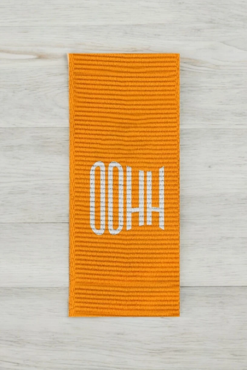 Бирка сублимационная 2х7 см, печать с одной стороны#1