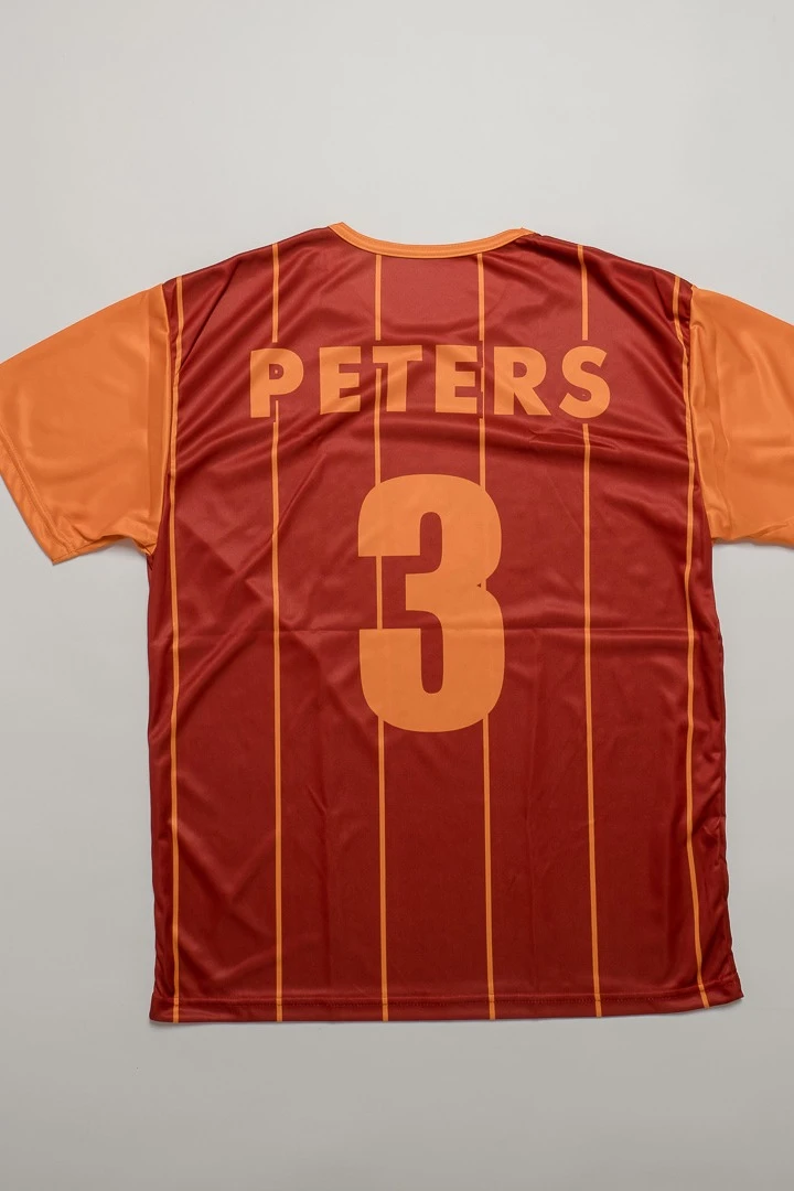 Футбольная форма Юве мужская с полной запечаткой "Peters"#1