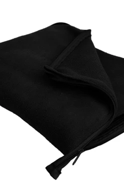 Купить Плед Трансформер флисовый 155х200 см черный