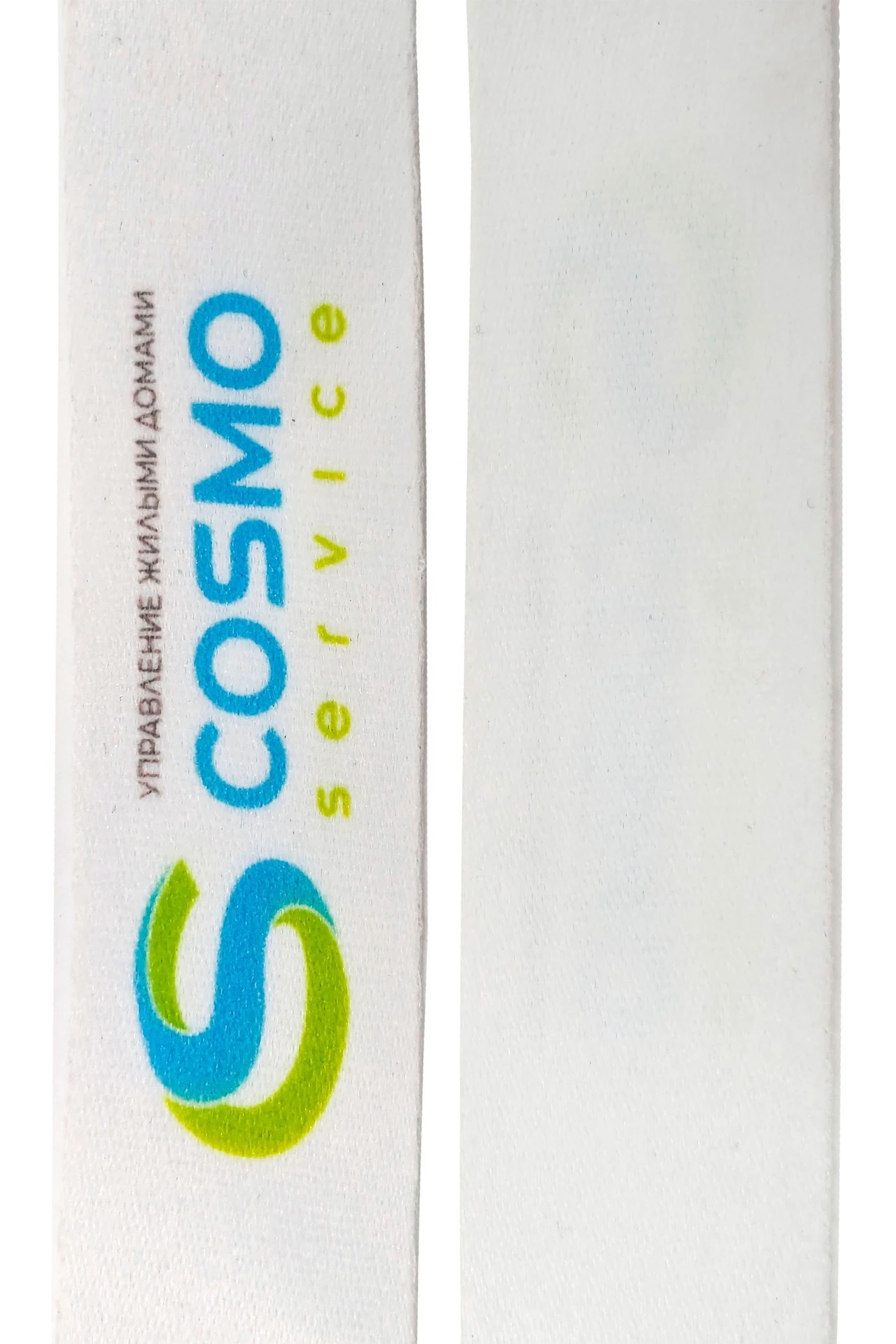 Лента для бейджа блекаут ширина 2,5 см, с замком безопасного разрыва, с печатью#2