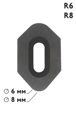 Купить контрнож для обрезчика углов R6, R8 мм