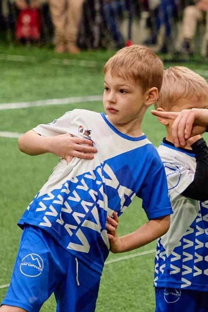 Футбольная форма Юве детская с полной запечаткой "Nagornaya"#1