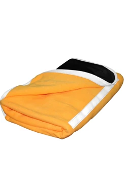 Купить плед Компакт флисовый 155х170 см желтый