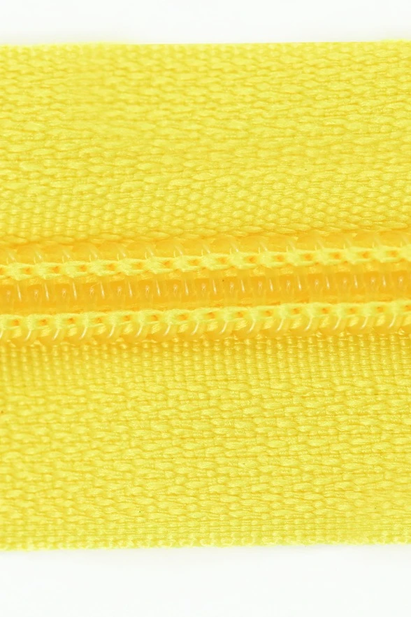 Молния спиральная реверсивная в рулоне 18 300 см, тип 5, желтая#1