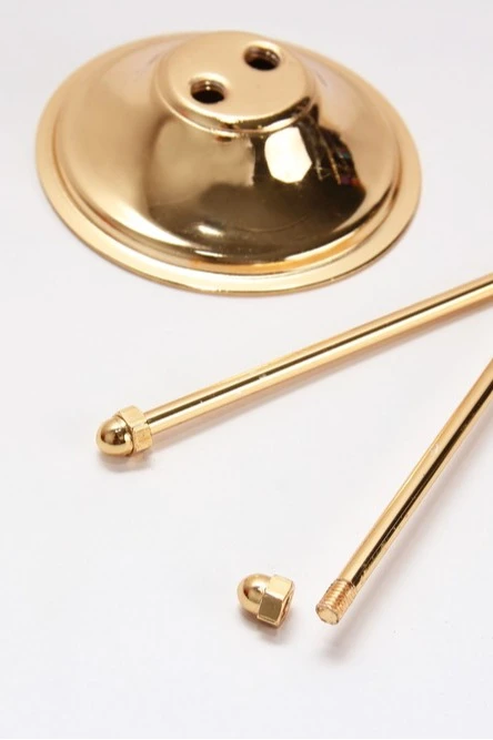 Флагшток настольный (золото, сталь) 2 штока#2