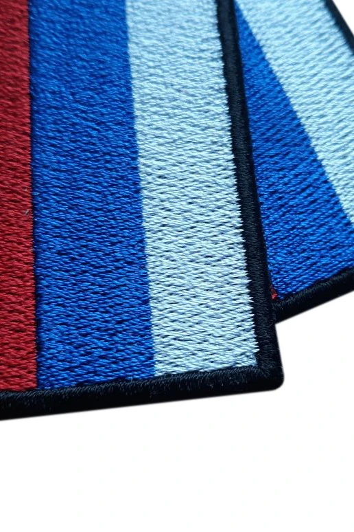 Шеврон Прямоугольник с вышивкой 5х10 см#4