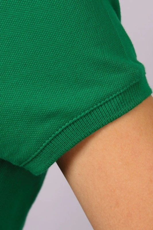 Поло Престиж женская (Modern) зелёная (хлопок)#3