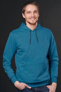 Купить толстовку Майк унисекс голубую