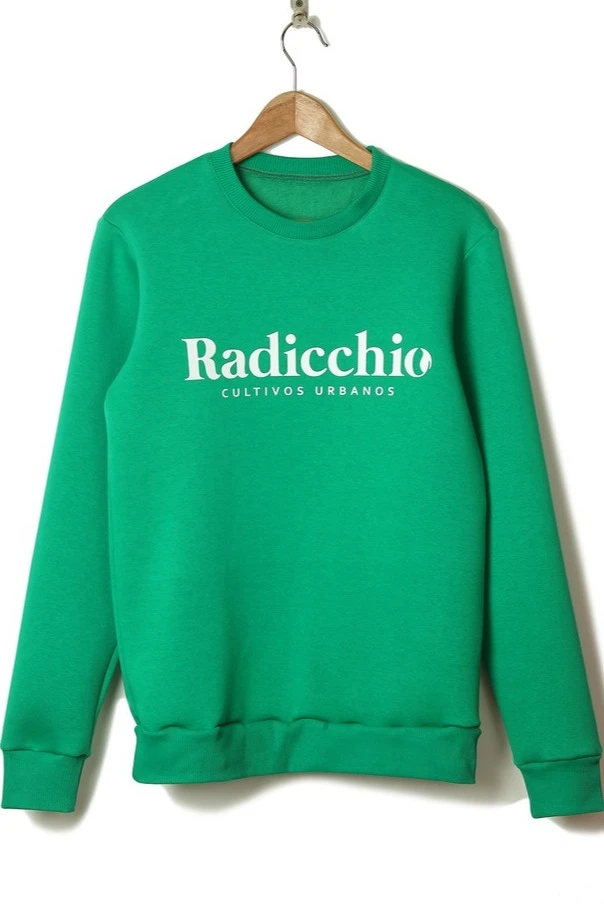 Свитшот Тревис из футера унисекс, однотонная "Radicchio"#6 Свитшот Тревис из футера унисекс, однотонная "Radicchio"#6