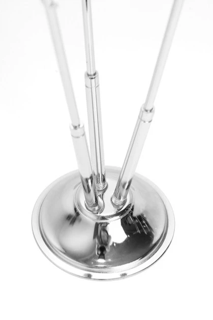 Флагшток настольный (хром, сталь) 3 штока#2