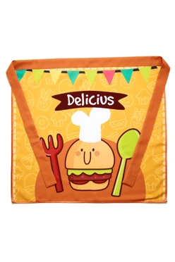 Передник Айс Бокс с прямым низом, с полной запечаткой#2 Передник Айс Бокс с прямым низом, с полной запечаткой#2