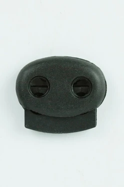 Фиксатор пластиковый с двумя отверстиями 23х19 мм#2