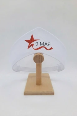 Купить кокошник Роко 8х51 см с принтом "9 May"