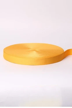 Купить ленту репсовую 50 м ширина 20 мм, желтую