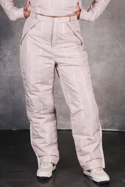 Купить брюки Сильвер унисекс, с полной запечаткой "Течение"