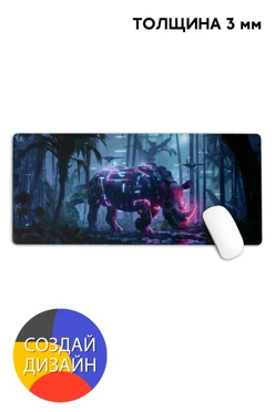 Коврик для мыши 90х40 см с полной запечаткой#1