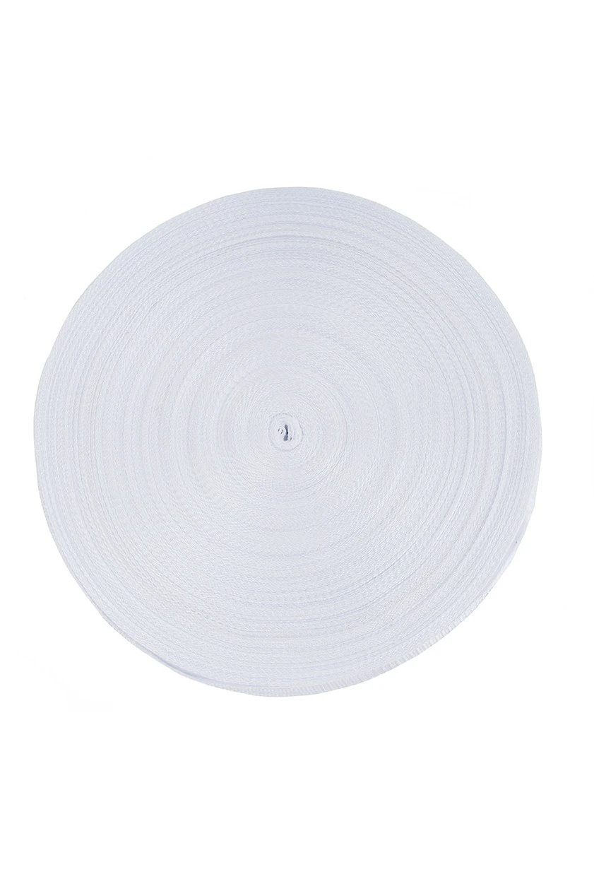 Купить ленту ременную 100 м, шириной 30 мм, белую