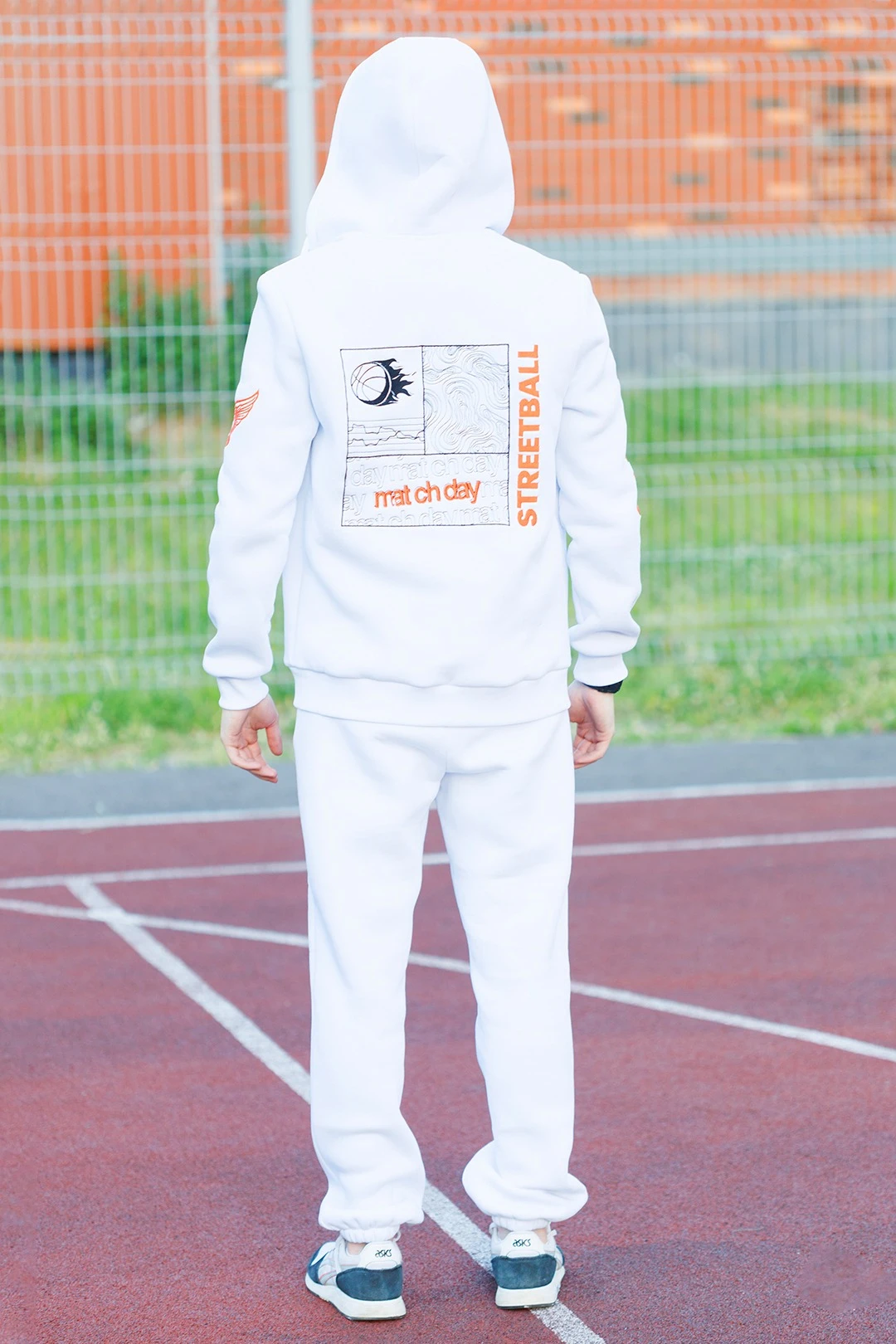 Спортивный костюм Комфорт из футера унисекс, однотонный "Basketball"#6