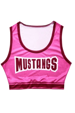 Купить топ Авелин Лайт женский с полной запечаткой "Mustangs"