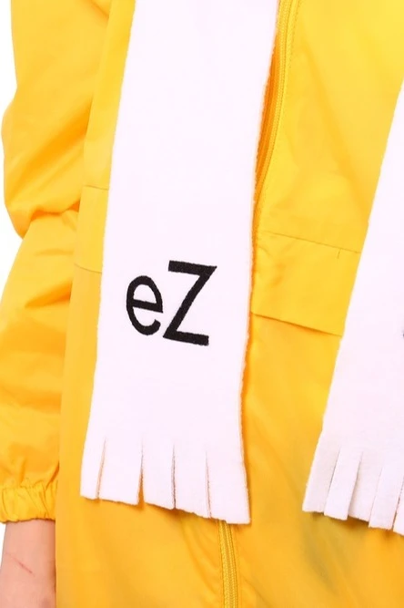 Шарф флисовый однослойный 15х130 см, однотонный "eZ"#3