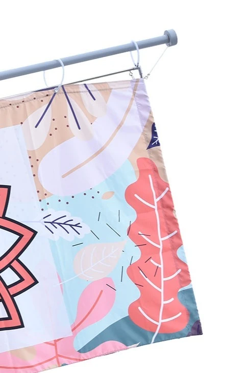 Флагшток алюминиевый с плечом с закрытым механизмом 6 м (покраска), Нептун#3 Флагшток алюминиевый с плечом с закрытым механизмом 6 м (покраска), Нептун#3