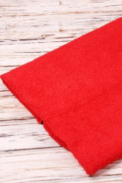 Купить полотенце махровое 70х140 см красное