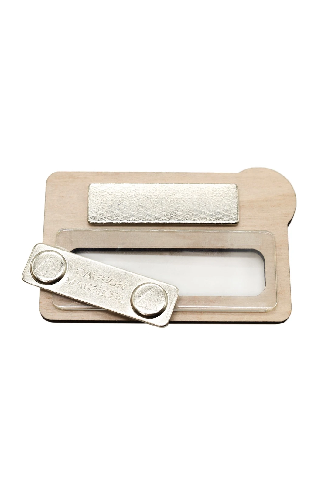 Бейдж из фанеры с гравировкой 47х73 мм "Coffee"#1