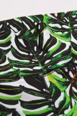 Комплект женский с принтом "Wild tropics"#1