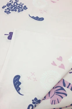 Постельное бельё детское 110х180 см на резинке#1