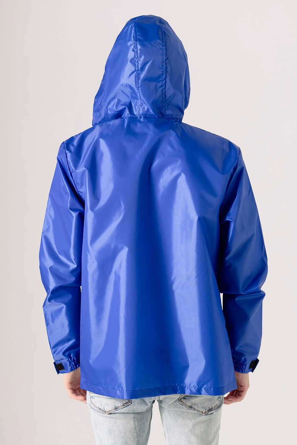 Ветровка Рэйн унисекс, однотонная василек#1