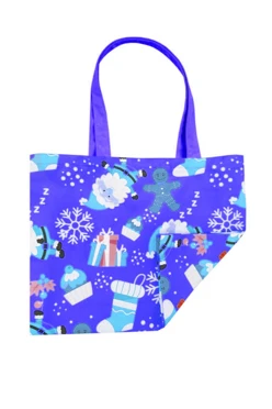 Купить сумку Комби из греты 45х35х10 см, печать с двух сторон "Christmas"