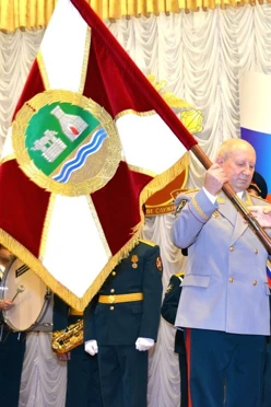 Купить личный штандарт командующего войсками вышитый